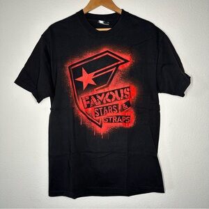 Famous Stars and Straps “Spray Stencil” T-Shirt - Men’s Size Large